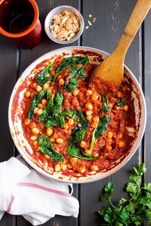 Chickpea and Spinach Stew