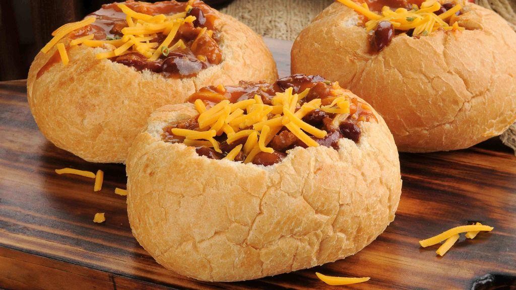 Chili Con Carne Bread Bowl