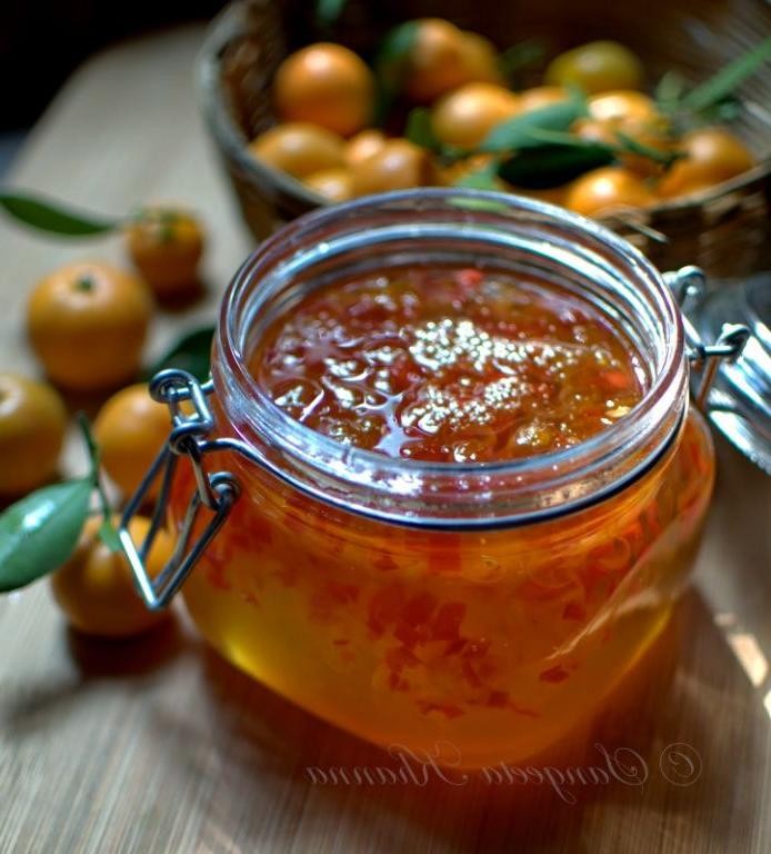 Chili Flavored Cumquat Marmalade