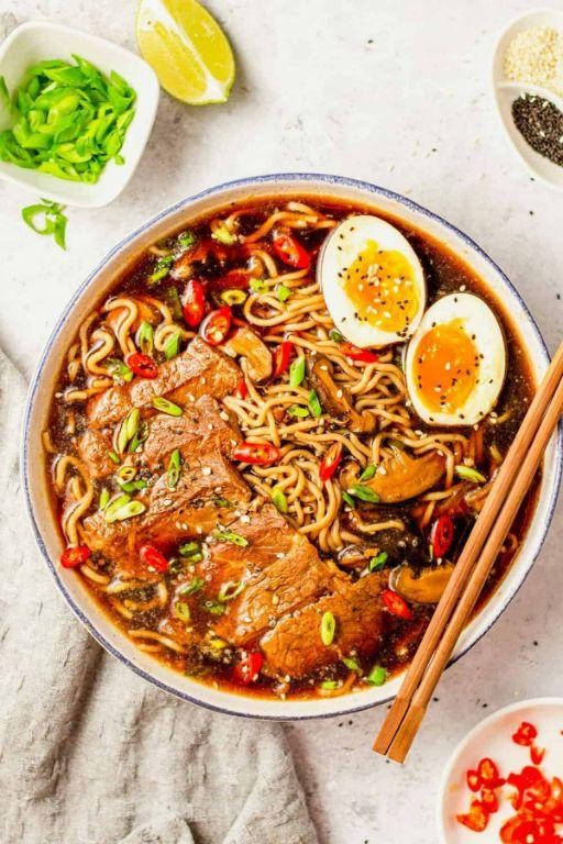 Chili Lime Beef Ramen