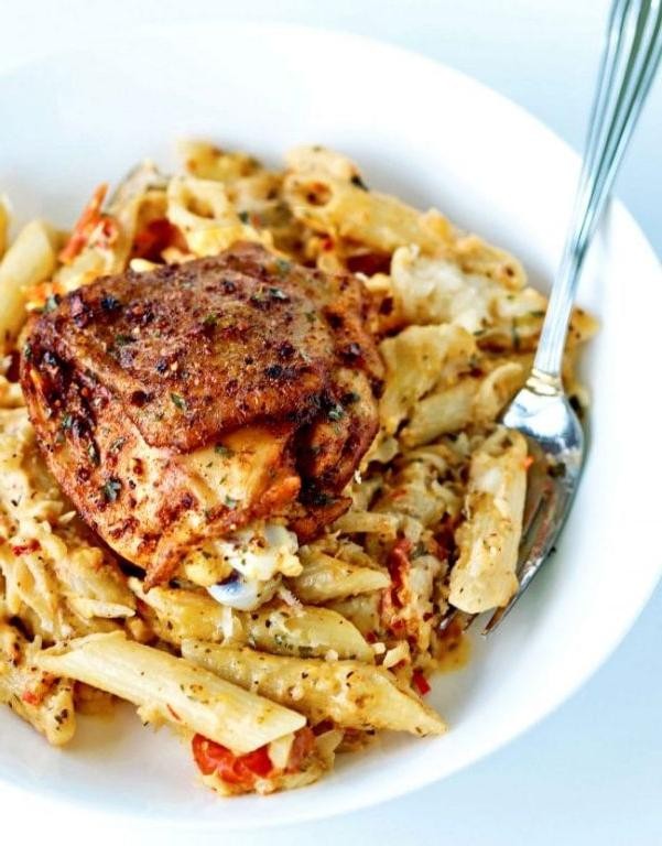 Chili Lime Spaghetti with Grilled Chicken