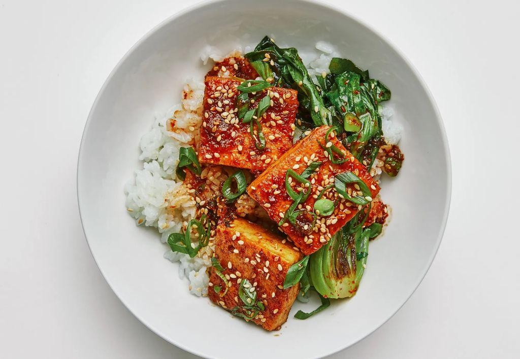 Chili Oil Braised Tofu