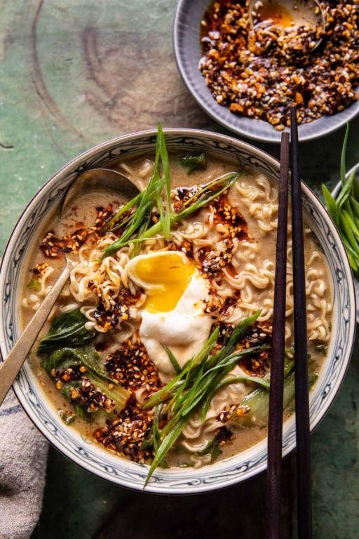 Chili Oil Ramen with Vegetables