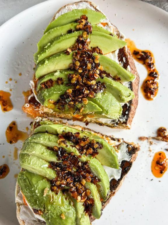 Chili Oil and Avocado Toast