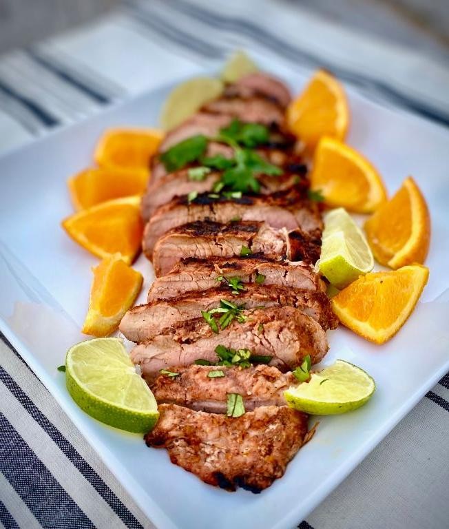 Chili-Lime Grilled Pork Tenderloin