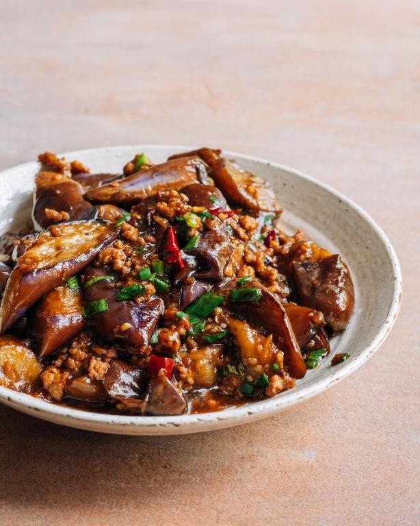 Chinese Eggplant with Garlic Sauce