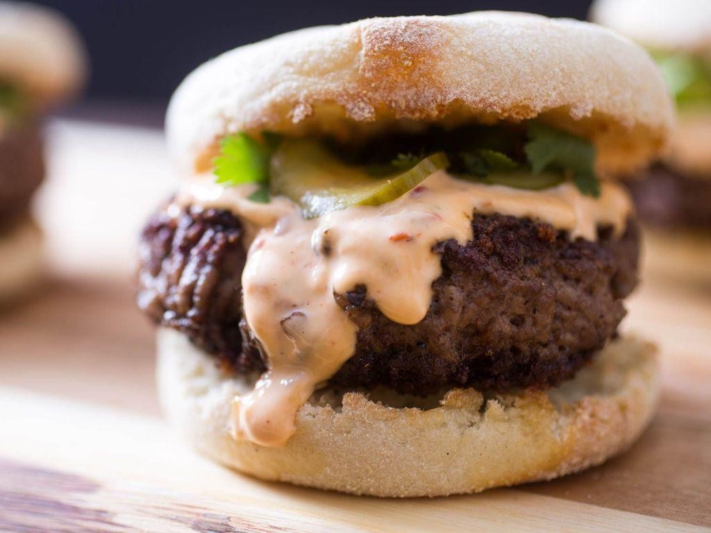 Chinese Szechuan Spicy Burgers