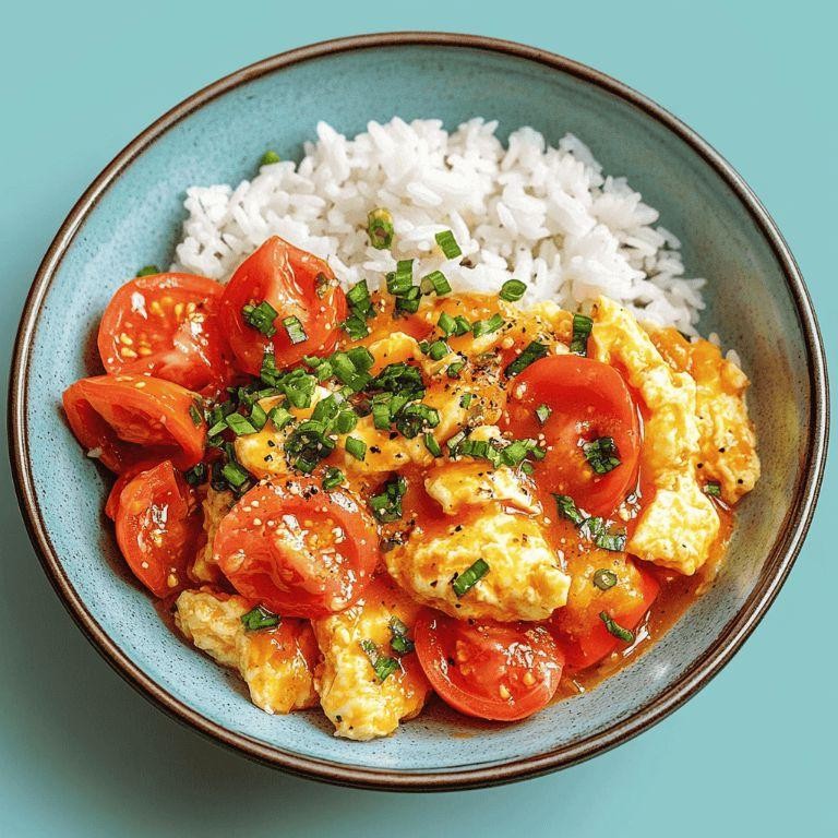 Chinese Tomato and Egg Stir-Fry