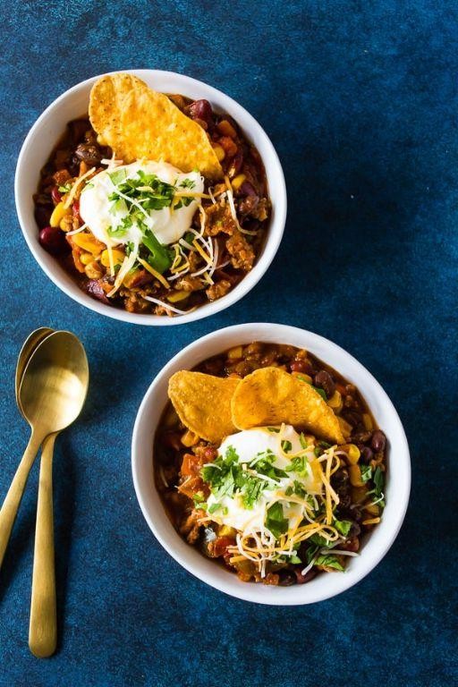 Chipotle Ground Turkey Chili