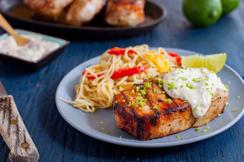 Chipotle Lime BBQ Pork Chops