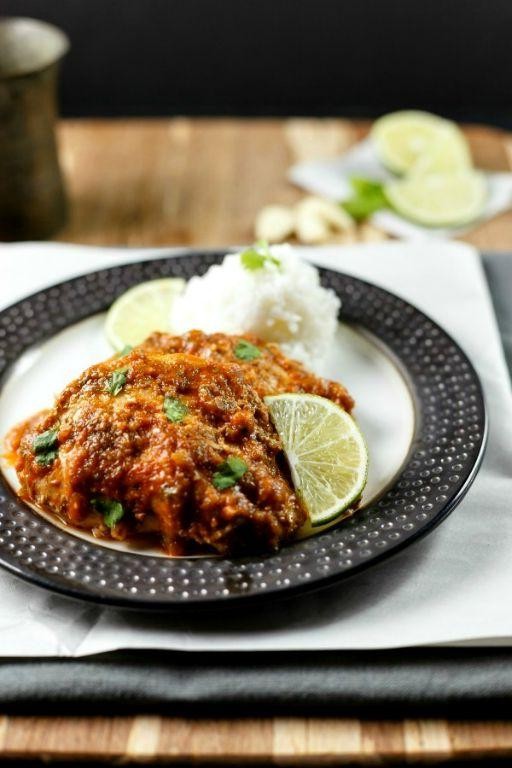 Chipotle Lime Bone-In Chicken Breasts in the Slow Cooker