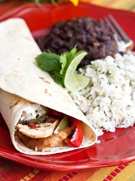 Chipotle Lime Chicken Fajitas