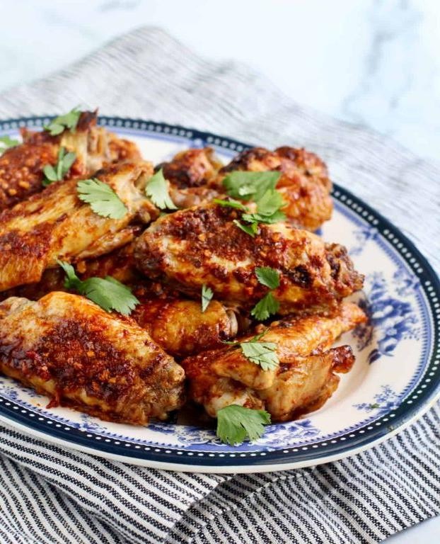 Chipotle Lime Fried Turkey Wings