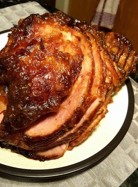 Chipotle Pineapple Baked Ham