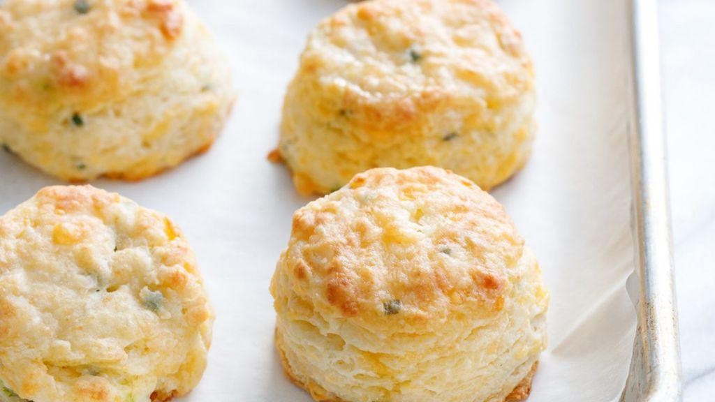 Chive and Cheddar Biscuits