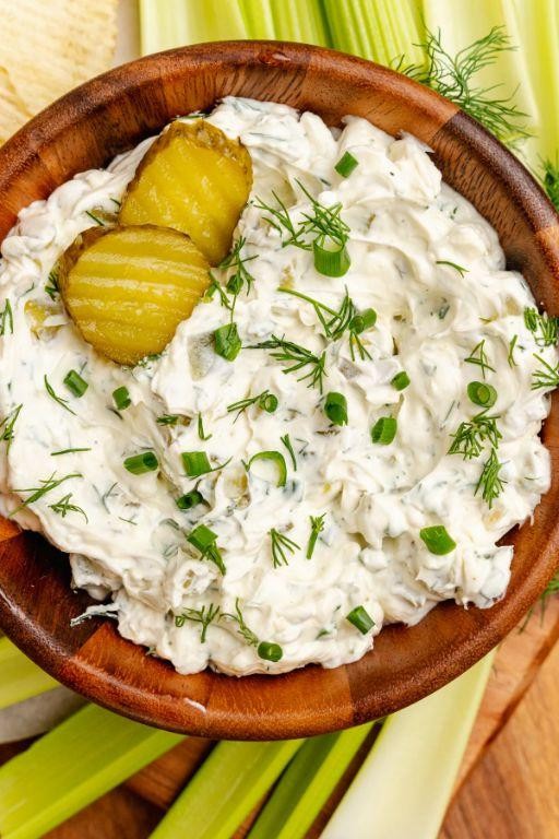 Chive and Dill Herb Dip