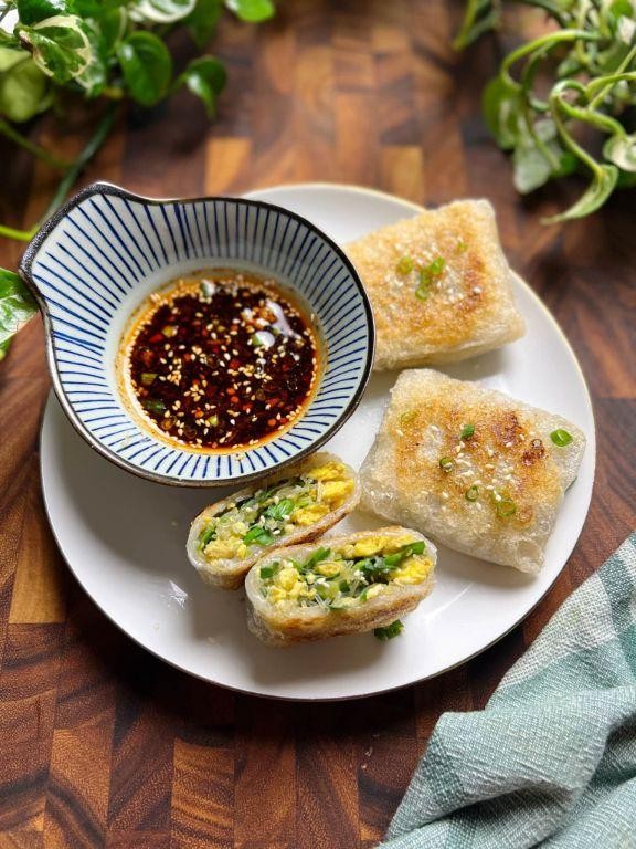 Chive and Egg Dumplings
