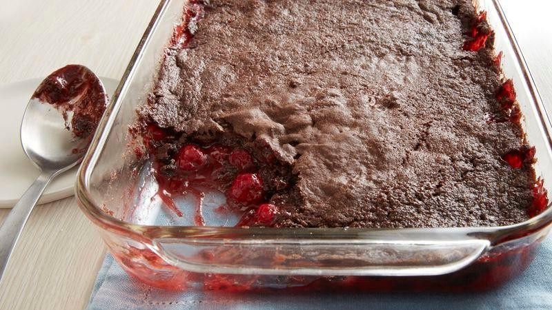 Chocolate Cherry Dump Cake