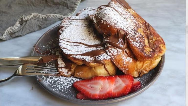 Chocolate Chip Challah French Toast