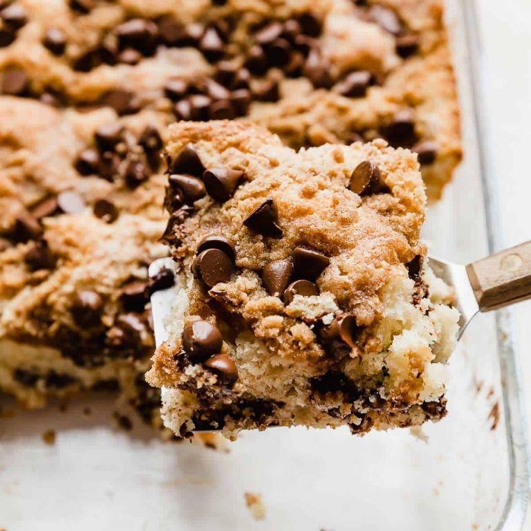 Chocolate Chip Cinnamon Coffee Cake