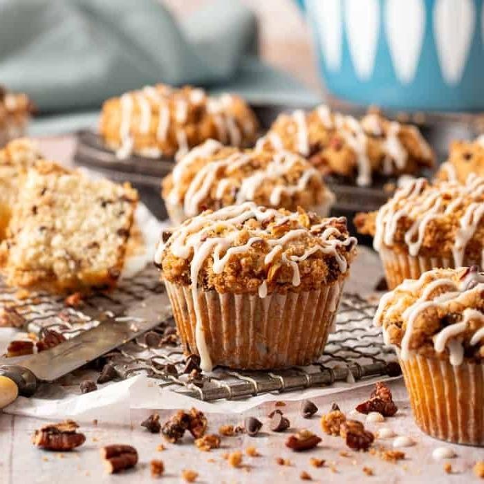 Chocolate Chip Coffee Muffin Cake