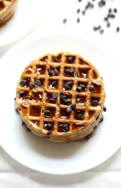 Chocolate Chip Gluten-Free Waffles