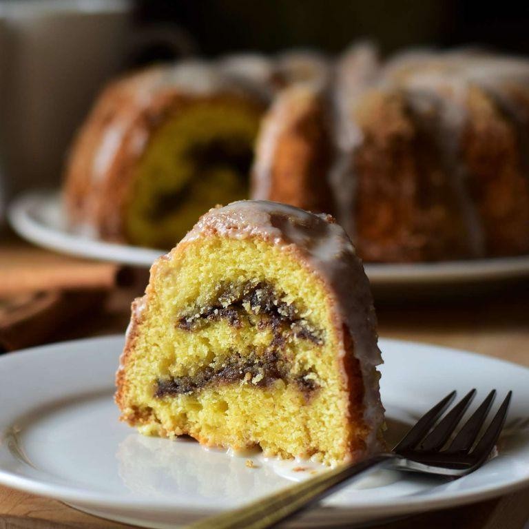 Chocolate Chip Honey Bun Cake
