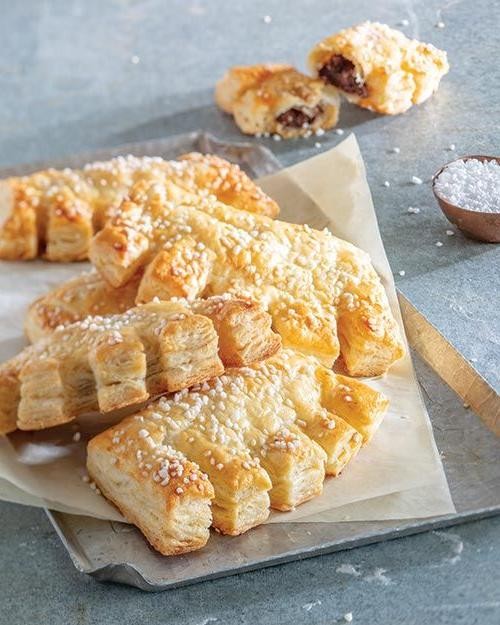 Chocolate Hazelnut Bear Claw Treats
