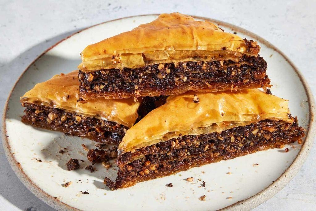 Chocolate Hazelnut Phyllo Bread