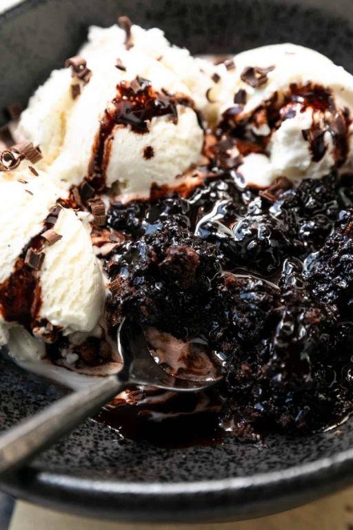 Chocolate Lava Crock Pot Cake