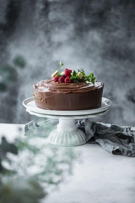 Chocolate Mayonnaise Marble Cake