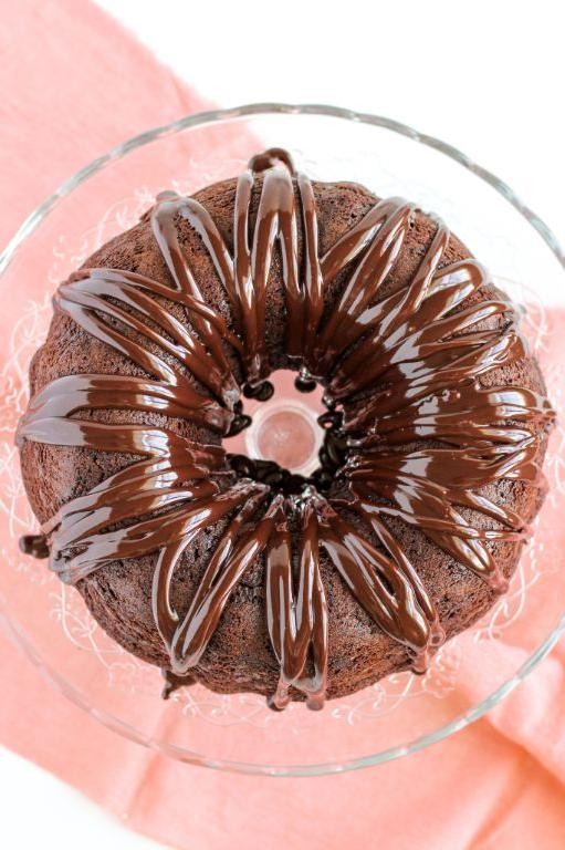 Chocolate Mayonnaise Pound Cake