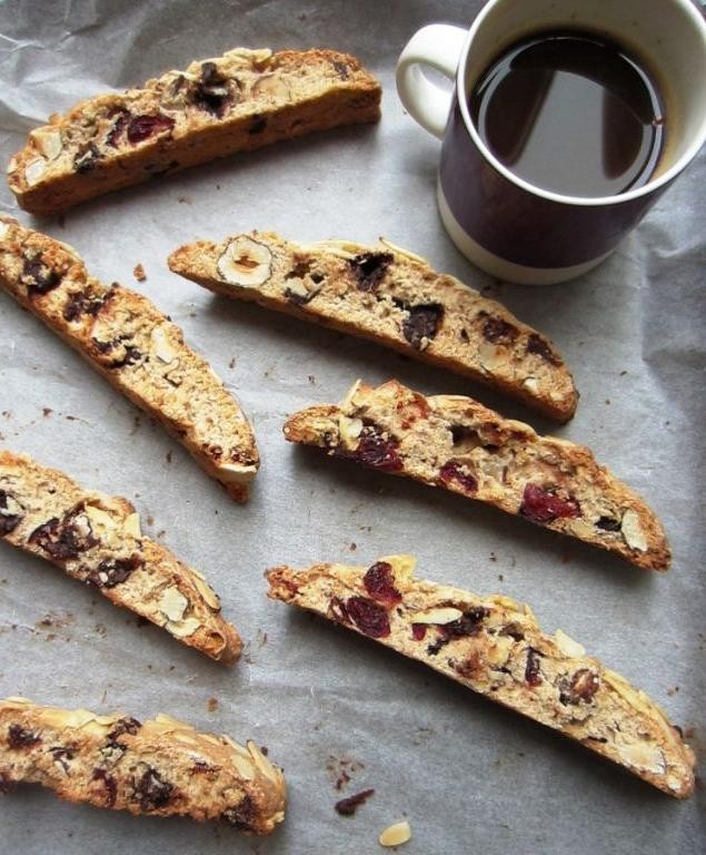 Chocolate-Cranberry Biscotti