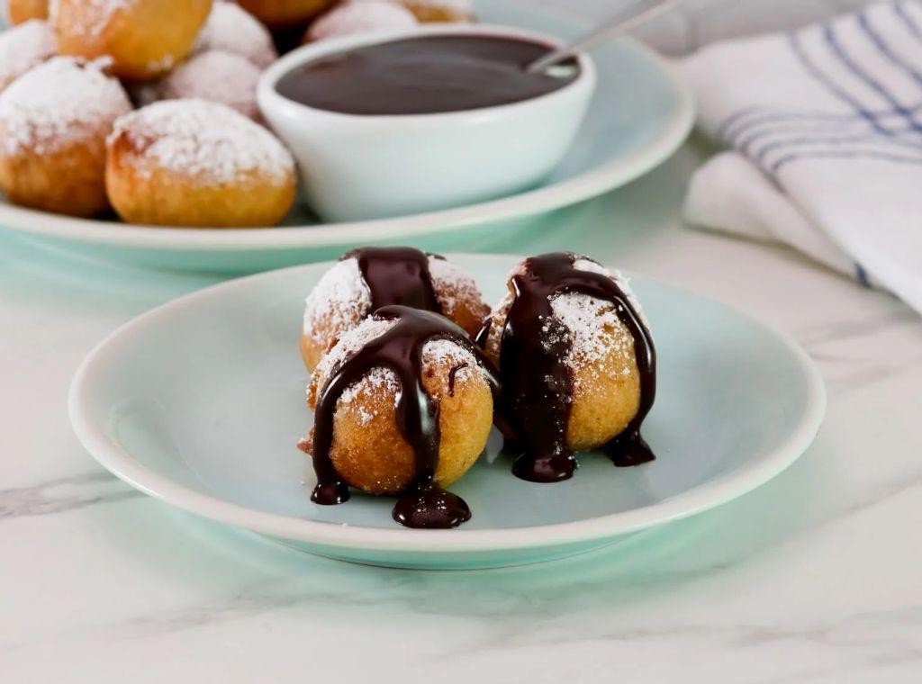 Chocolate-Dipped Buñuelos for Dessert Lovers