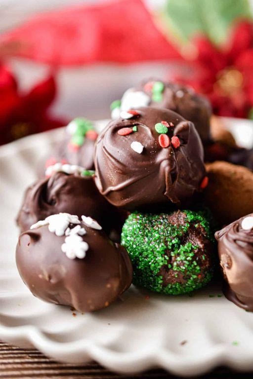Christmas Chocolate Truffles