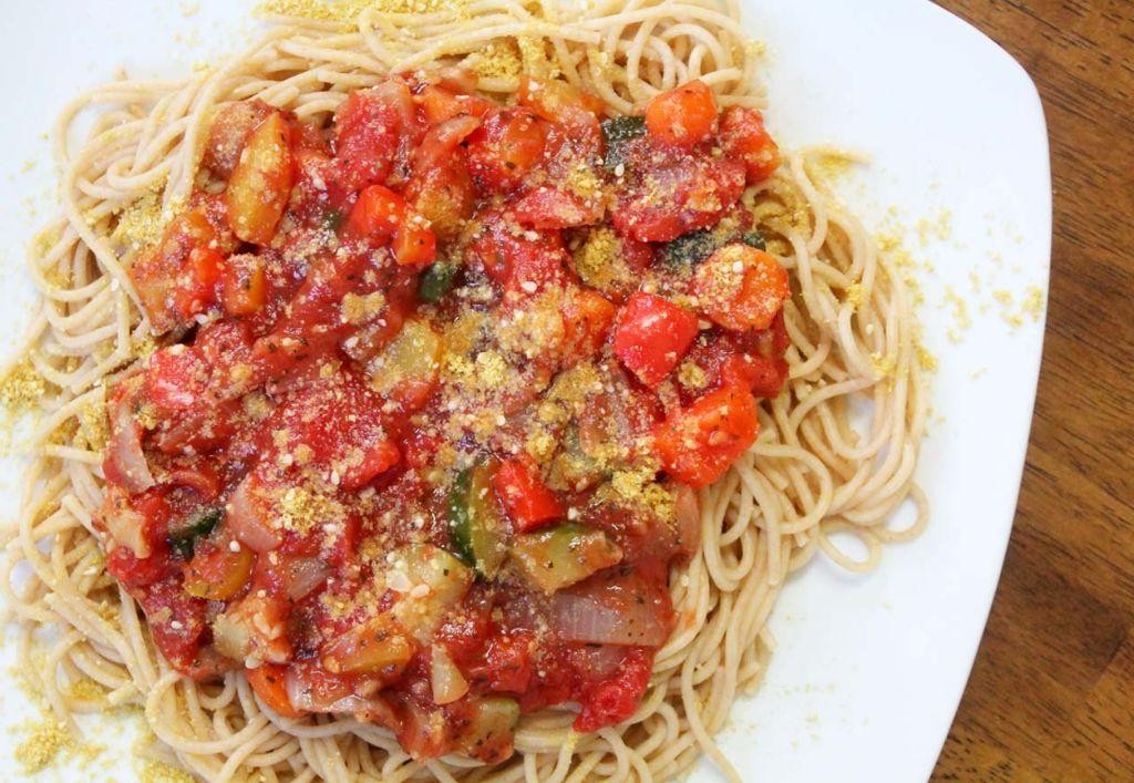 Chunky Garden Vegetable Sauce