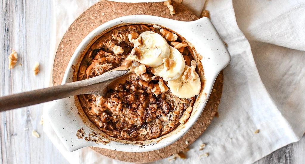 Chunky Monkey Baked Oatmeal