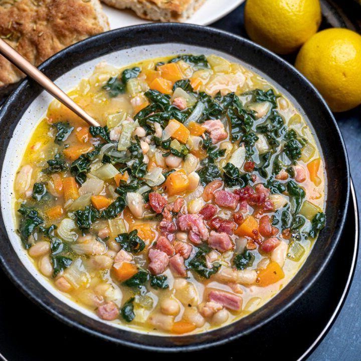 Chunky Tuscan Bean Soup