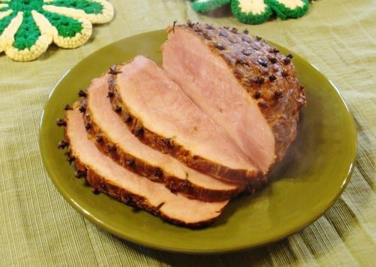 Cider Spiced Slow Cooker Ham