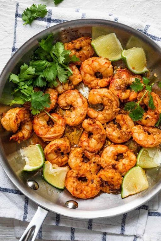 Cilantro Chilli Lime Shrimp