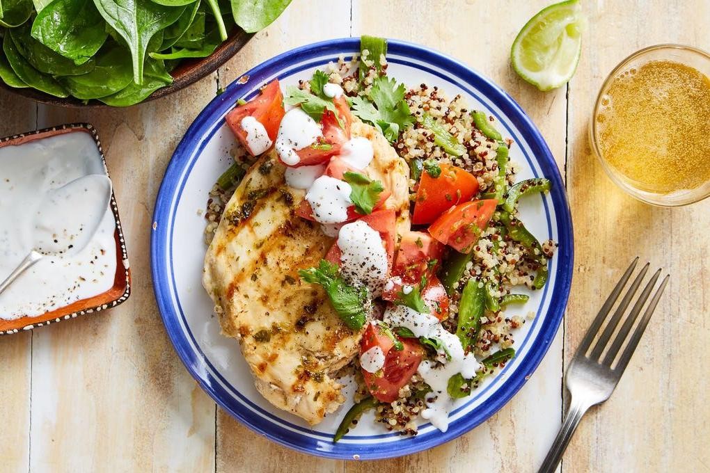 Cilantro Lime Chicken with Quinoa