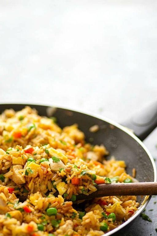 Cilantro Lime Vegetable Fried Rice