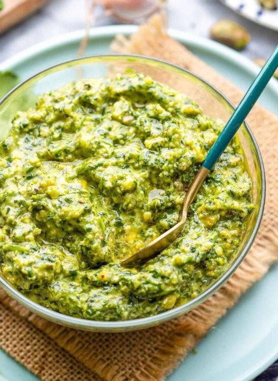 Cilantro and Lime Pesto