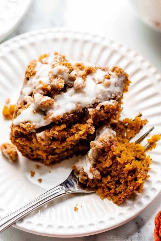 Cinnamon Pumpkin Spice Coffee Cake
