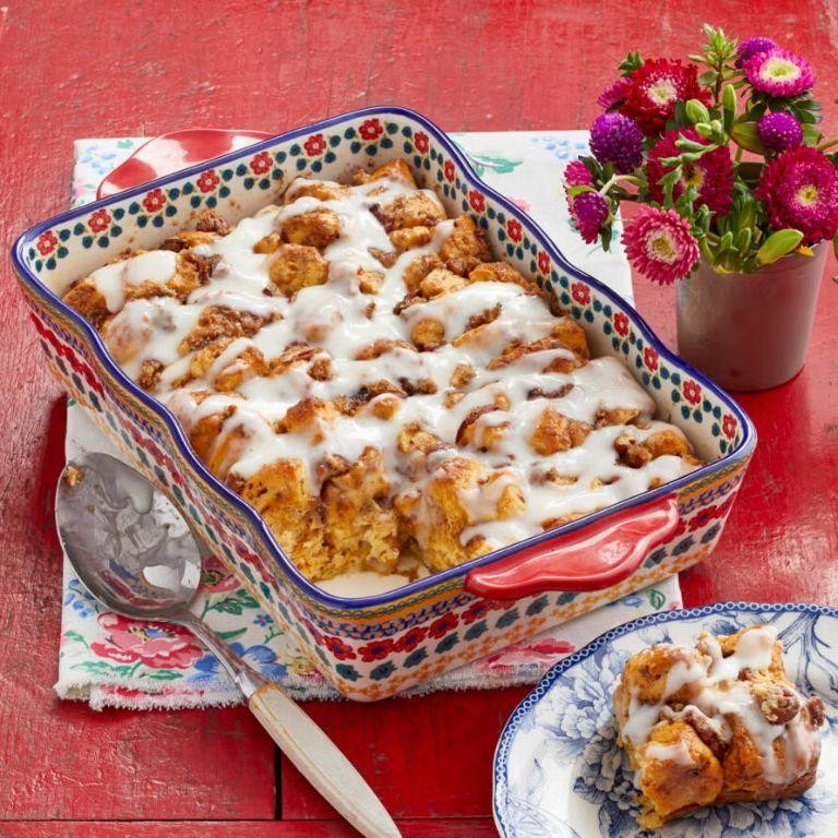 Cinnamon Roll Breakfast Casserole