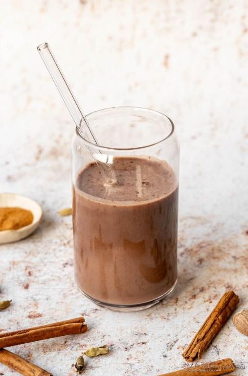 Cinnamon Spiced Chocolate Protein Smoothie