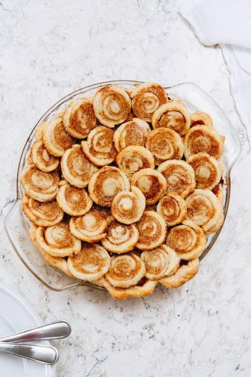Cinnamon-Swirled Squash Pie