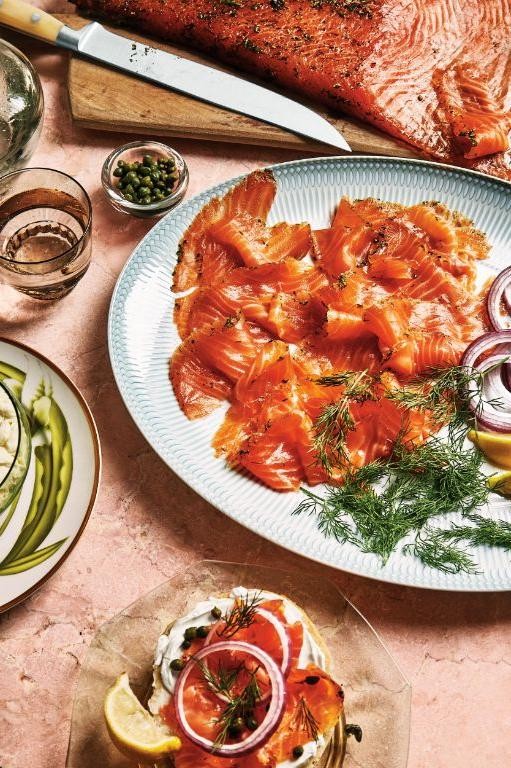 Citrus Dill Cured Gravlax