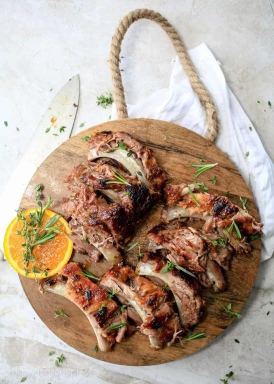 Citrus Herb Marinated Short Ribs