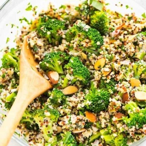 Citrus Infused Broccoli Quinoa Salad